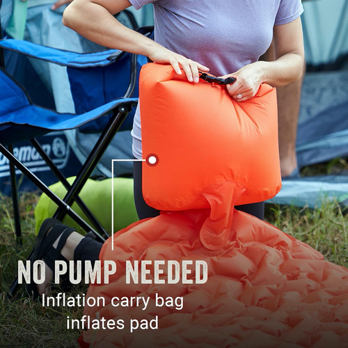 Almohadilla Para Dormir Del Campamento Inflable De Coleman K