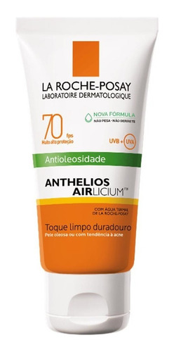 Protetor Solar Facial Airlicium La Roche-posay Fps 70 50g