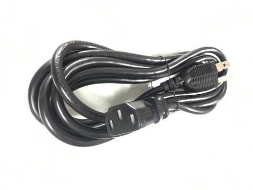 Imagen 2 de 2 de Cable De Corriente 1.8m, Nema 5-15p, 18awg