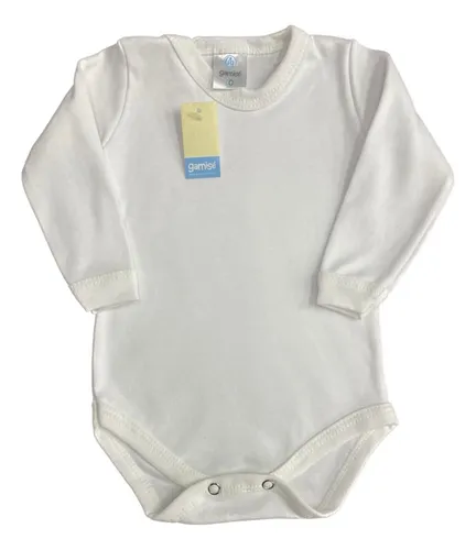 Body Bebe Gamise Unisex Manga Larga +12 Meses