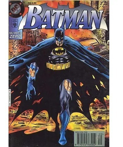 Gibi Batman Número Zero Ano 1994 | MercadoLivre