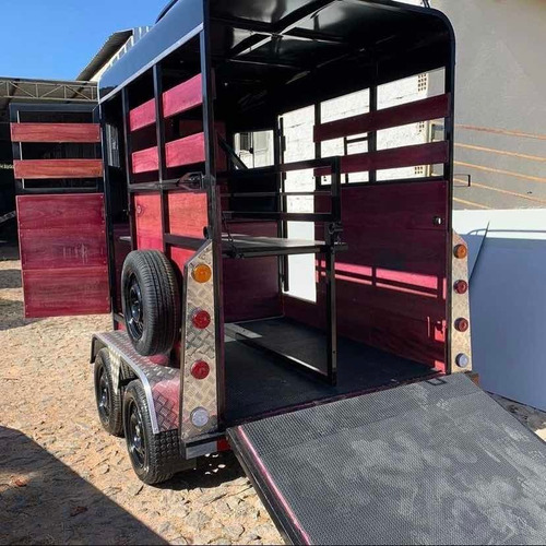 Trailer Carretinha Reboque 2 Cavalos 0km Direto Da Fábrica