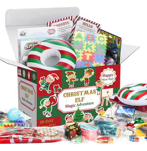 Kit De Elfos De Navidad De 28 Días Navidad, Aventuras ...