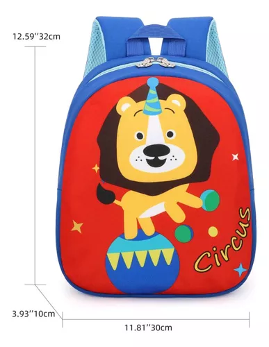 MOCHILA PREESCOLAR LEON