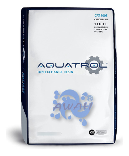 Resina Cationica Aquatrol Cat100e 1 Ft3