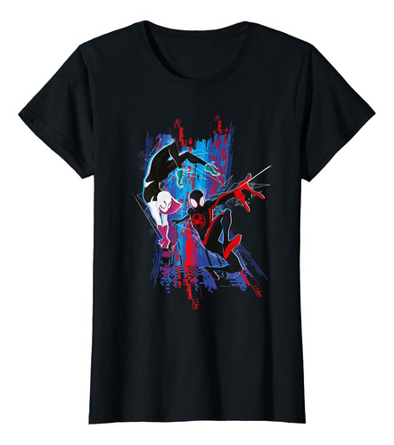 Remera Across The Spider-verse Mujer Nueva 