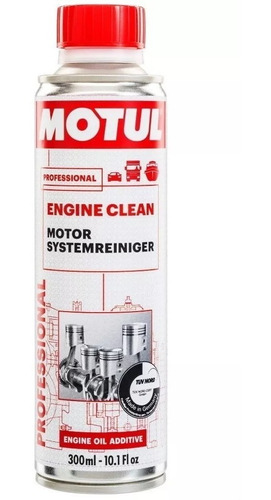 Motul Engine Clean Limpeza Aditivo Óleo P/ Motor 300ml