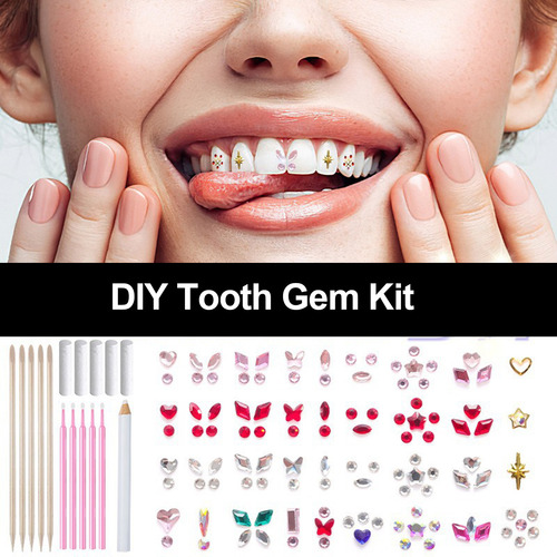 Teeth Gems Tooth Gems, Kit De Joyas, Cristales, Bricolaje