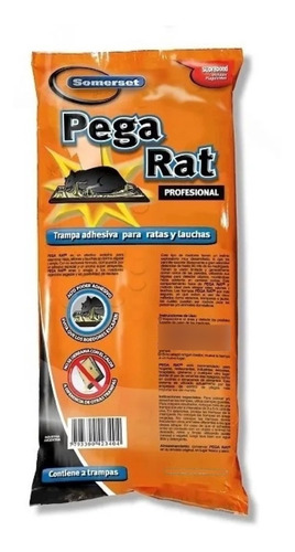 Trampa Adhesiva Suprabond Para Ratas Pegarat X 3 Envases