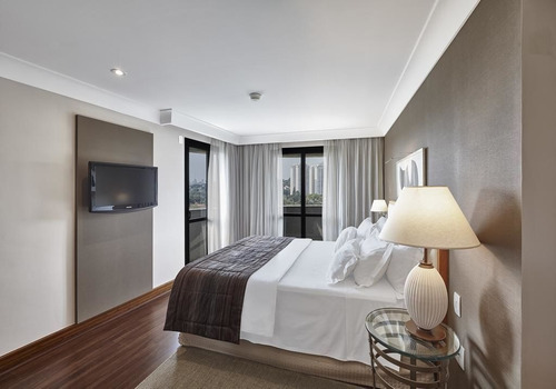Imagem 9 de 15 de Flat No Butantã 1 Dorm 55m² Fora Do Pool - Sf25927