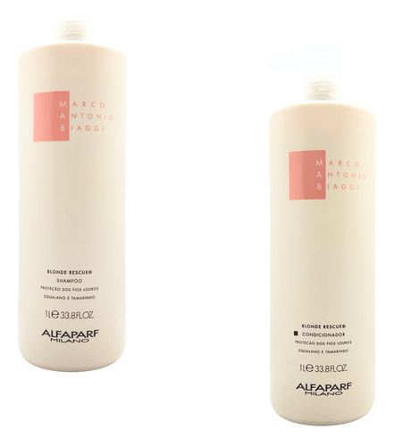 Shampoo Cond Mab Blonde Rescue 1000 - Cabelos Com Luzes