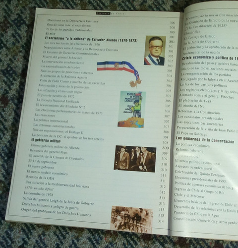 Historia De Chile Ilustrada. (Usado)