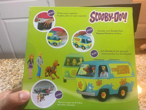 1/24 Mystery Machine Scooby Doo Camioneta Armable Van Nueva