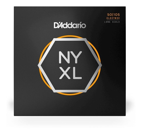 Encordado Bajo Daddario Nyxl50105 4c. Nickel W Escala Larga