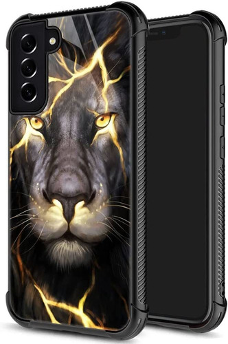 Funda Para Samsung Galaxy S22 Ultra - Negra/leon