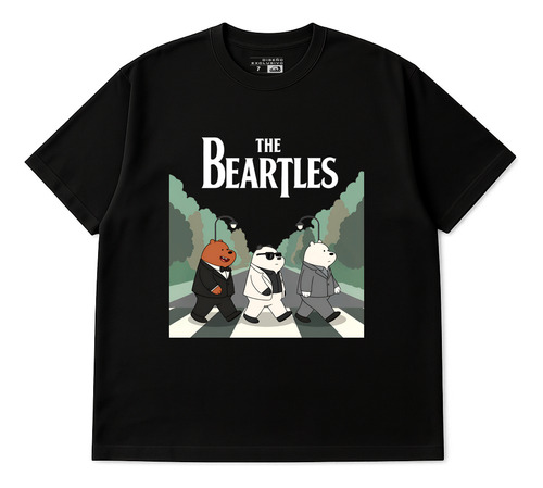 Remera Cloud The Beartles (escandalosos) Talles Especiales