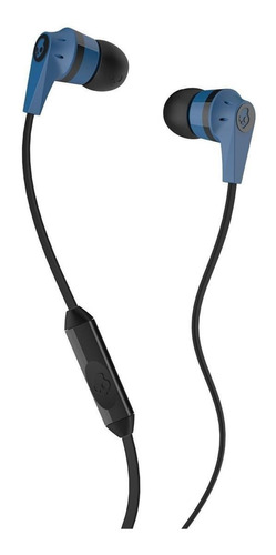 Fone de ouvido in-ear Skullcandy Ink'd 2 azul e preto