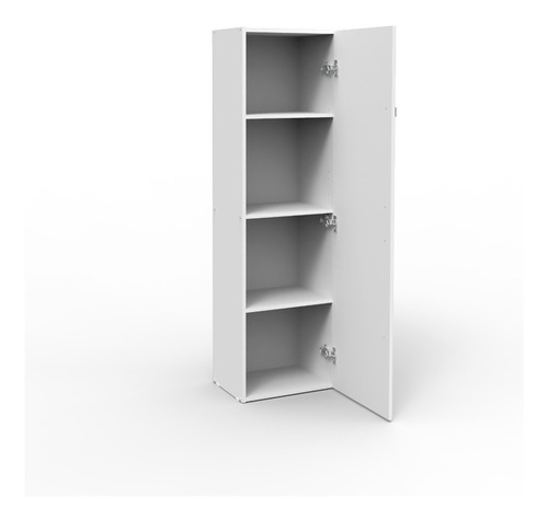 Imagen 3 de 10 de Despensero Mueble Alacena Despensa Alto 1 Puerta 4 Estantes