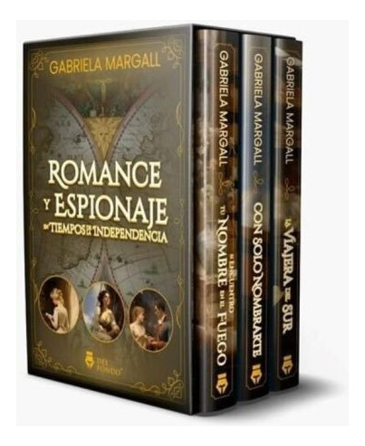 Pack X 3 Libros, Romance Y Espionaje , Gabriela Margall