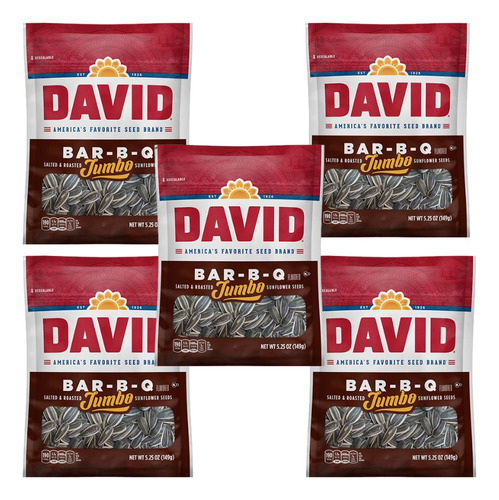  David  Semilla De Girasol Sabor Bar Bq 149gr.  Imp.