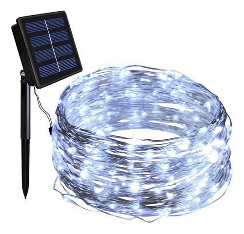 Nueva Cadena De Luces Led Solares Para Exteriores De 5 M, 20