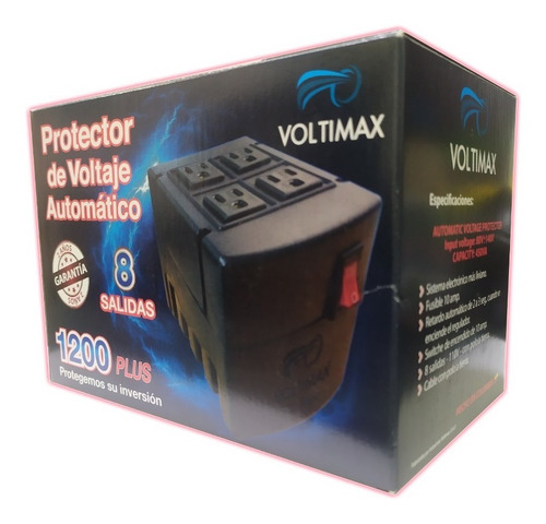 Regulador Automático De Voltaje 8 Tomas
