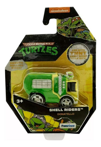 Tortugas Ninja Shell Riders Mini Autos X1