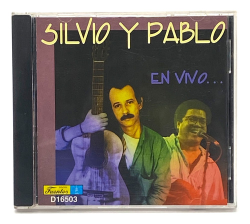 Cd Silvio Y Pablo En Vivo... - 1996 /excelente 
