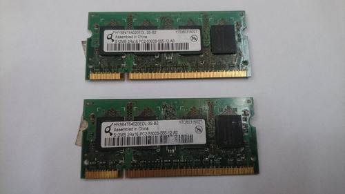 Memoria Sodimm Ddr2 1gb (2x512mb)