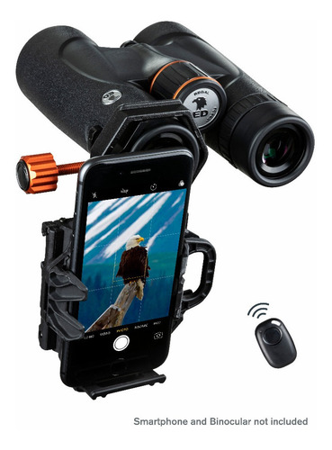 Imagen 4 de 10 de Adaptador De Celular Celestron Nextgo Bt Para Telescopio