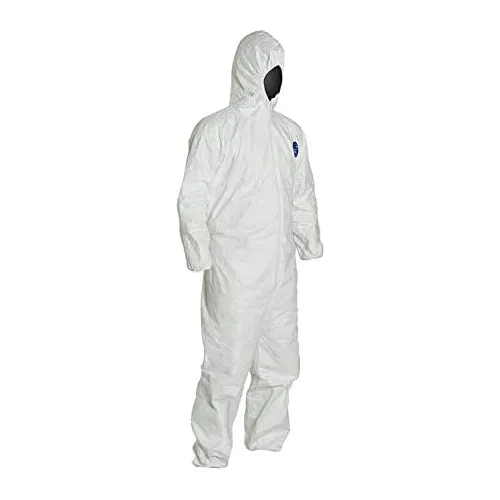 Traje Desechable Tyvek De Pu os Tobillos Y Capucha E Cuotas