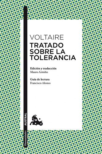 Libro Tratado Sobre La Tolerancia - Voltaire
