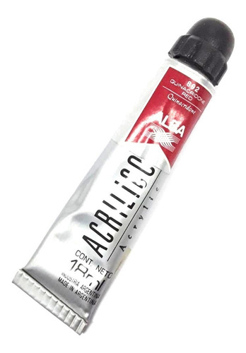 Acrilico Profesional Alba Rojo Quinacridone 892 X18ml