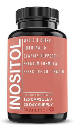 Myo-inositol And D-chiro Inositol- 120 Vegetarian Capsules- 