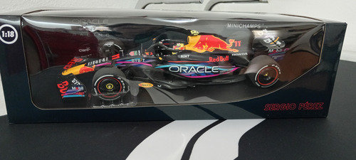 F1 Minichamps Checo Pérez Miami Azul (Usado)