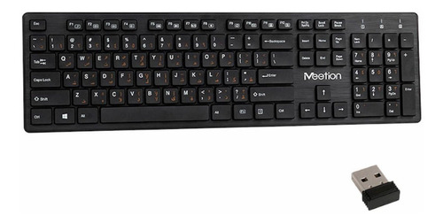 Teclado Inalambrico Meetion Mt-wk841 Delgado Slim Silencioso