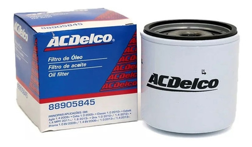 Imagen 4 de 11 de Kit Filtros + Aceite Acdelco Original 10w40 Chevrolet Celta