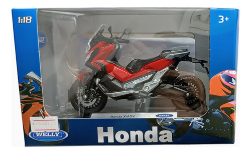 Moto A Escala 1/18, Honda X_adv, De  12.5 De Largo 