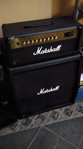 Permuvendo Cabezal Marshall Mg100hfx Y Caja Marshall Mg412
