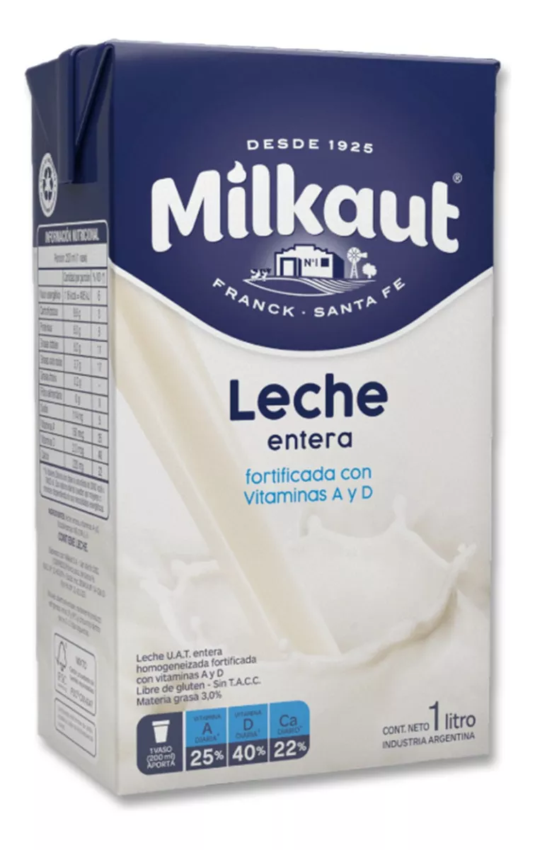 Tercera imagen para búsqueda de pack leche entera