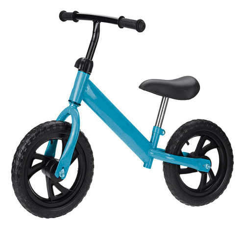 Bicicleta De Equilibrio Sin Pedales Llantas De Aire Infantil Color Azul