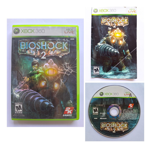 Bioshock 2 Xbox 360 - Hablado En Español (Reacondicionado)