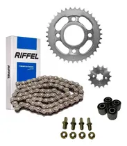 Comprar Kit Transmision Corona+piñon+cadena Riffel Motomel S2 Serie2