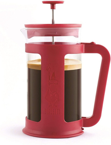 Imagem 3 de 4 de Cafeteira French Press Smart - 350ml Vermelha - Bialetti