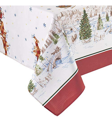 Mantel Navideño  Elrene Home Fashions Mantel De Trineo Nevad