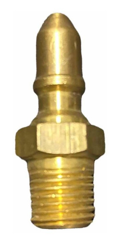 Pico Autogas X 1/4 Npt Macho Bronce 0028