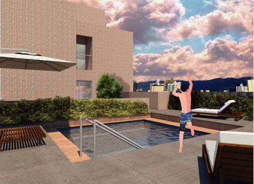 Imagem 6 de 8 de Apartamento, 1 Dorms Com 40 M² - Boqueirão - Praia Grande - Ref.: Mgq435 - Mgq435