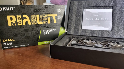 Nvidia Palit  Dual Geforce Gtx 1660 Ti 6gb (casi Nueva)