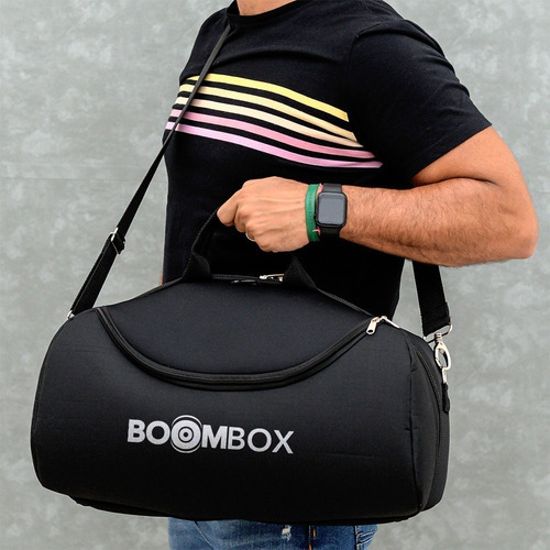 Imagem 3 de 7 de Case Capa Bolsa Protetora Jbl Boombox 2 Alça Ombro Estampa