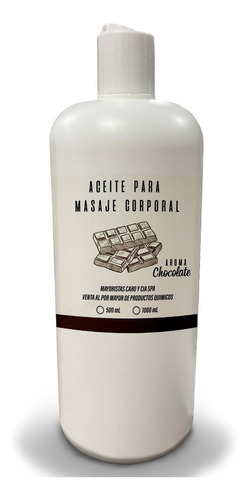 Aceite Para Masajes Chocolate 1 Litro